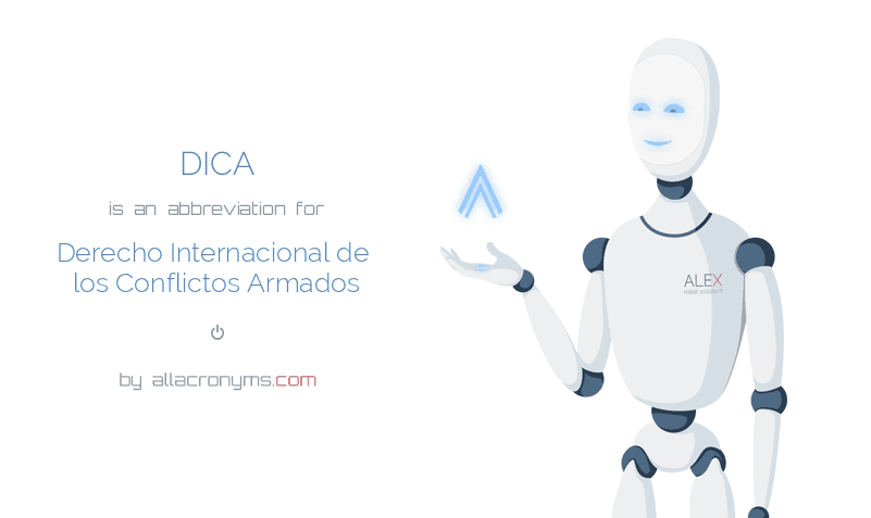 Dica Derecho Internacional De Los Conflictos Armados