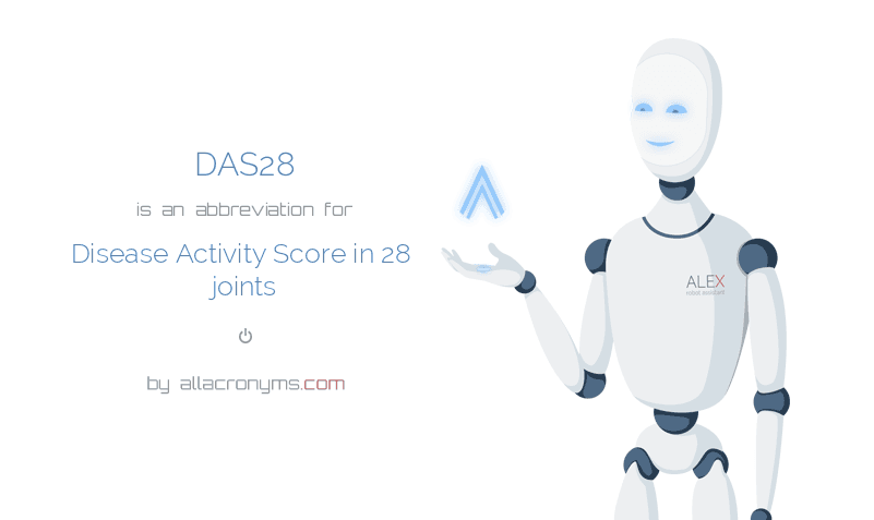 DAS28 Disease Activity Score In 28 Joints