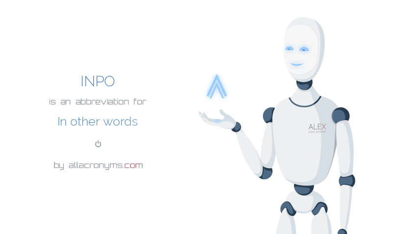 inpo-in-other-words