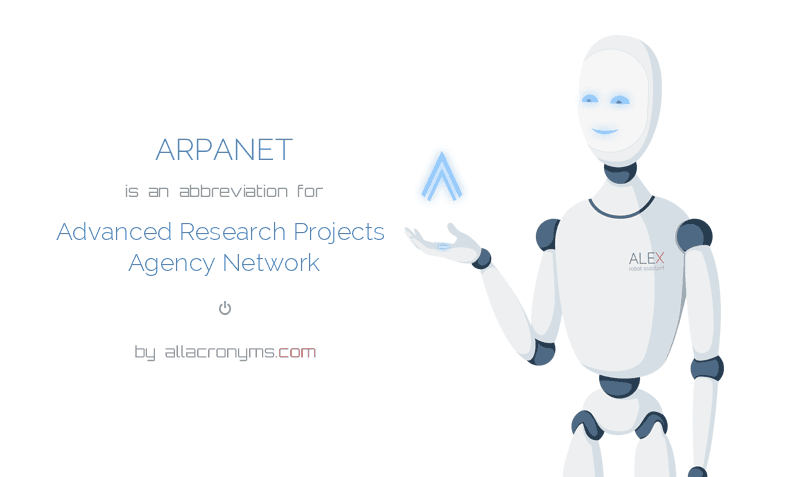 meaning of advanced research projects agency network