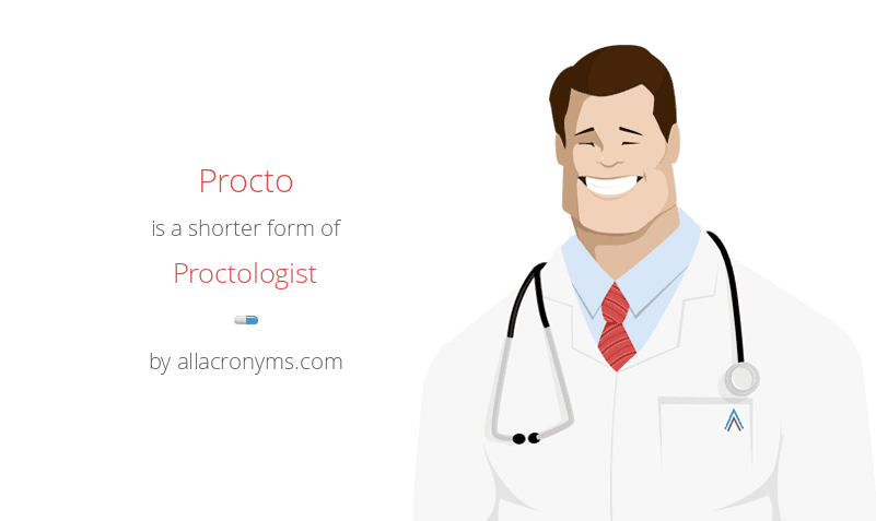 Proctologist meaning