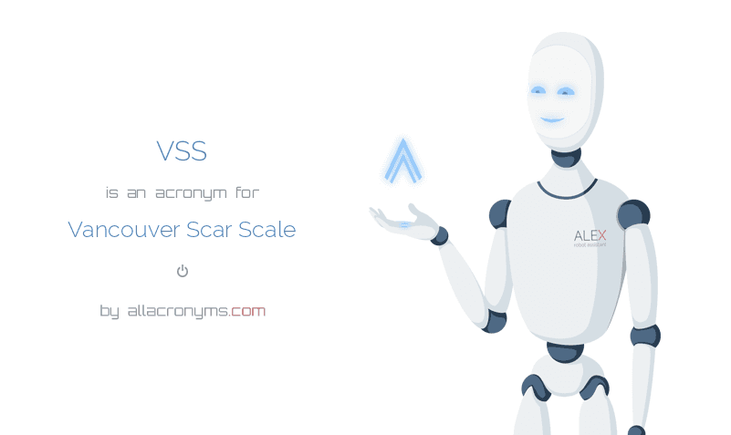 VSS Vancouver Scar Scale