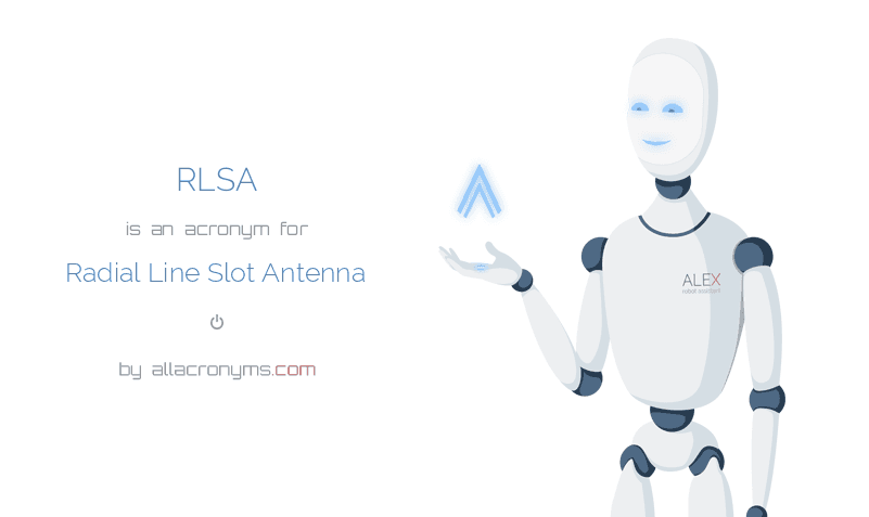 Radial Line Slot Antenna Plasma