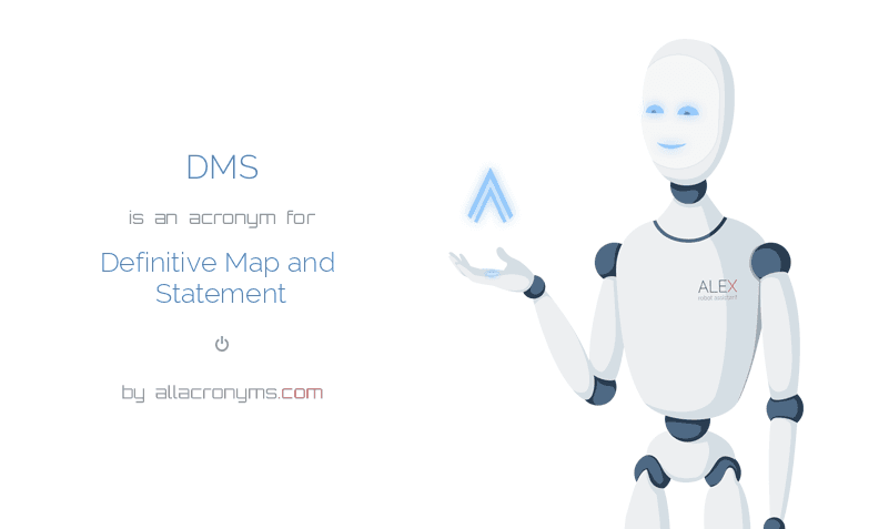 DMS - Definitive Map and Statement