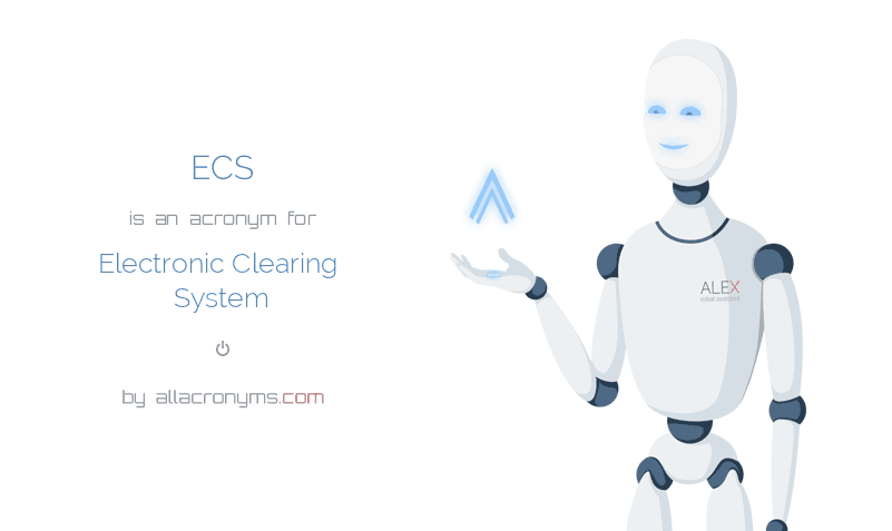 ecs-electronic-clearing-system