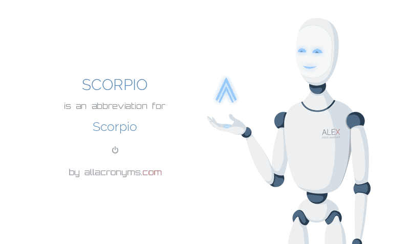 SCORPIO Scorpio