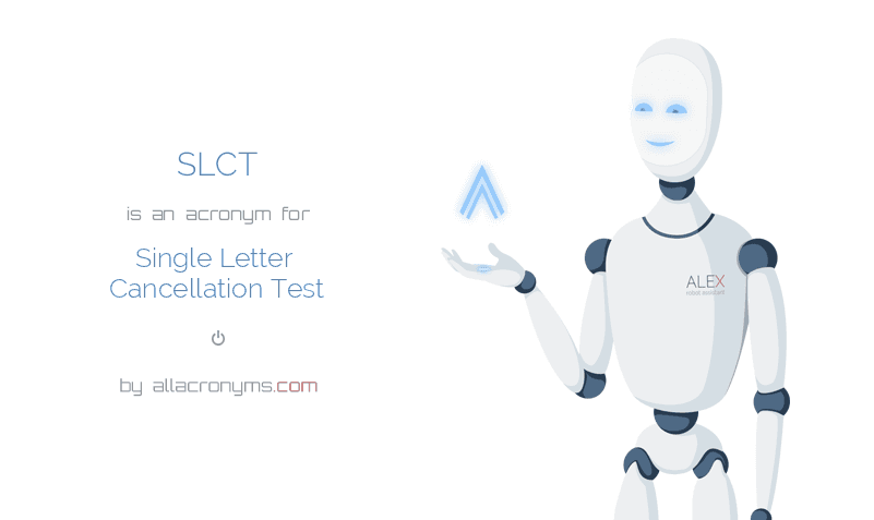 Slct Single Letter Cancellation Test