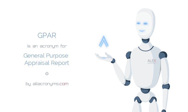 gpar-general-purpose-appraisal-report